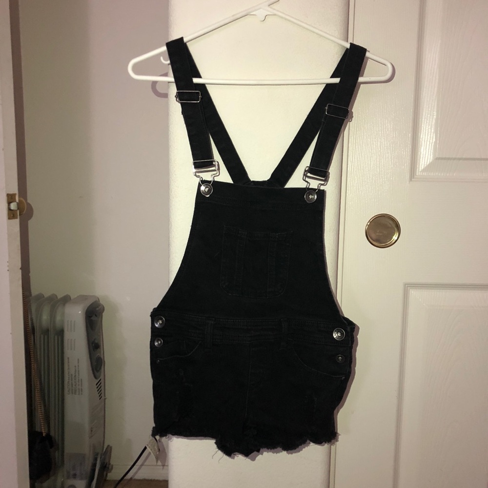 Zumiez denim overalls